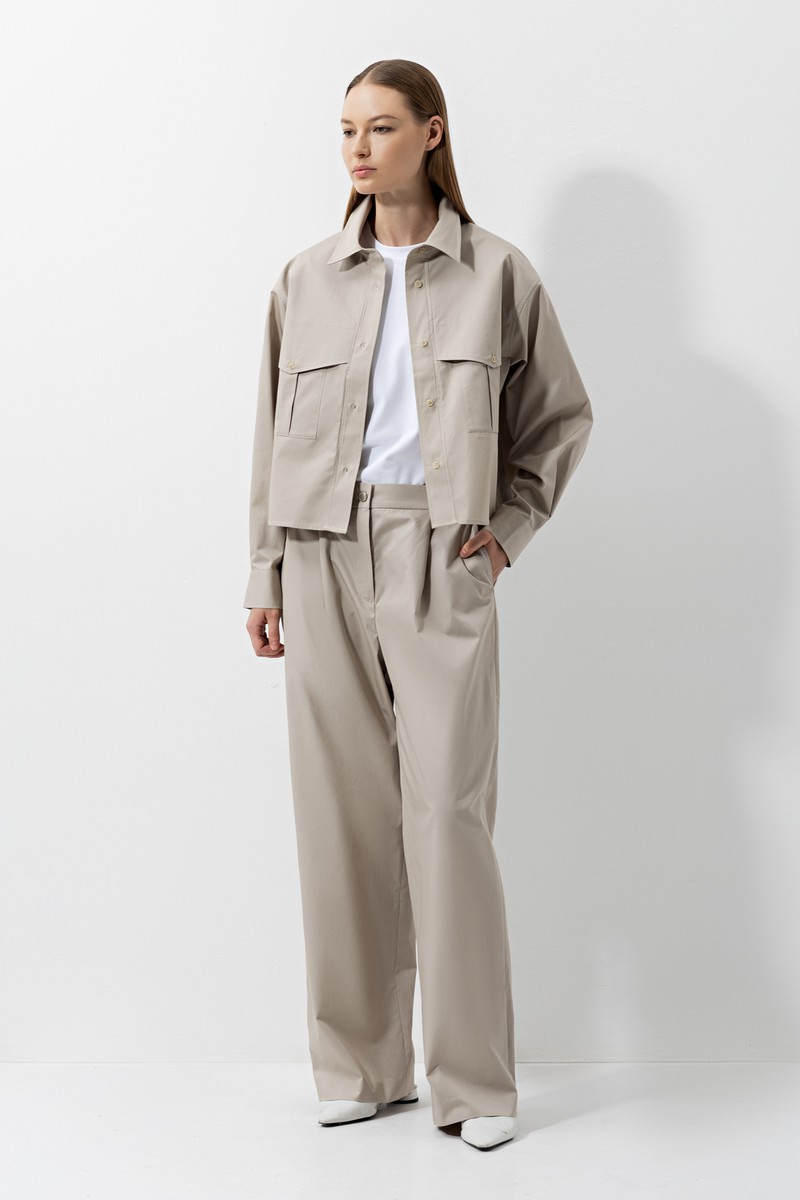 Брюки из хлопка